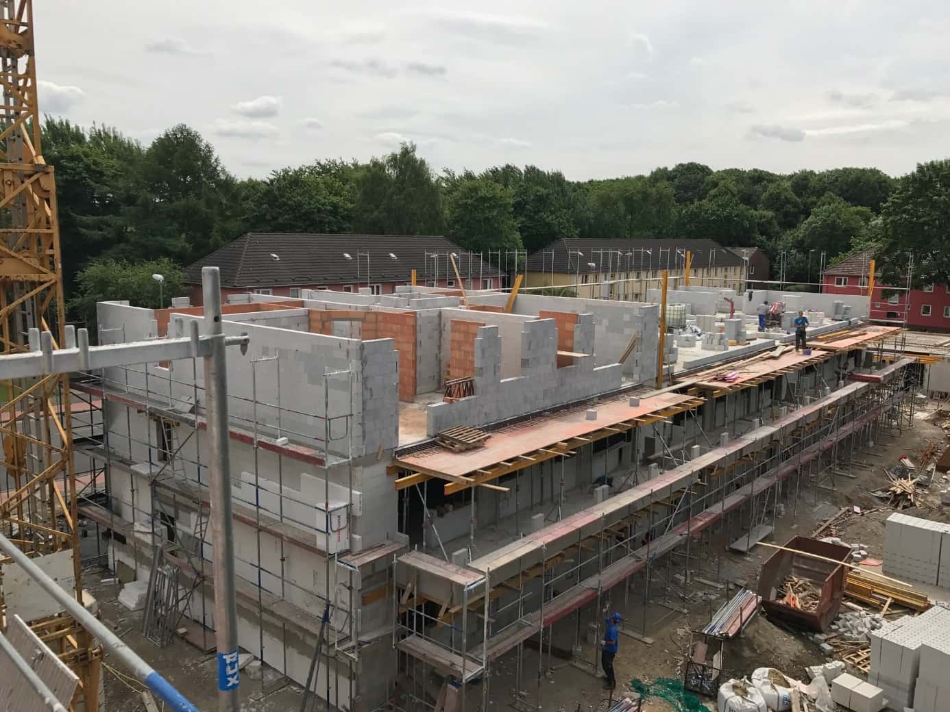 Rohbauprojekt der HTH Bau GmbH